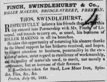 Finch Swindlehurst and co