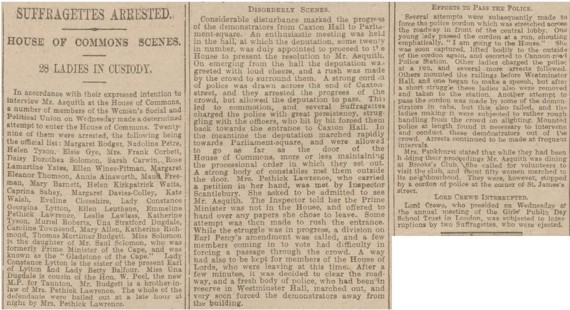Manchester Courier and Lancashire General Advertiser - Friday 26 February 1909
